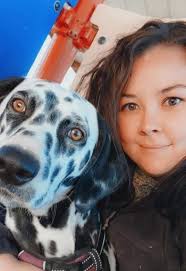 The bride's 10 year old Zhora was a beautiful part of her wedding.