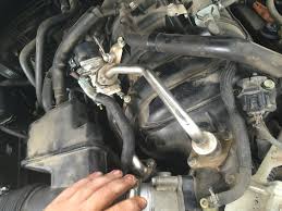 What location are you under where gas tank is canister.might still be covered. Diy Maf Throttle Body And Egr Cleaning Write Up Toyota Tundra Forum