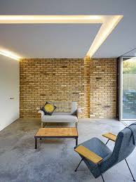 Recessed Lighting In The False Ceiling False Ceiling Living Room Ceiling Design Modern Ceiling Light Design