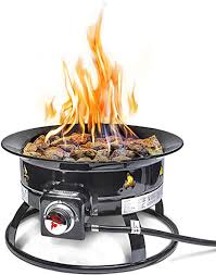Amazon Com Outland Firebowl 823 Outdoor Portable Propane Gas Fire Pit 19 Inch Diameter 58 000 Btu Portable Outdoor Heating Garden Outdoor
