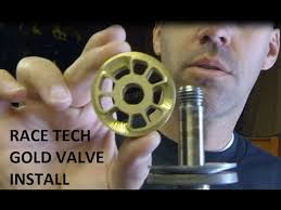 Racetech Gold Valve Install