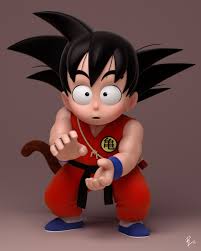 First Kame Hame Ha David Barrero Character Design Character 3d Character