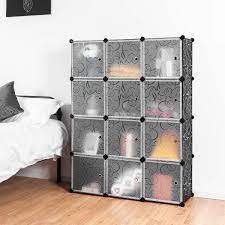 Shelf unit30 3/8x57 7/8 . Rebrilliant Rutledge 43 5 W Diy 12 Cube Portable Storage Organizer Clothes Cabinet Reviews Wayfair Ca