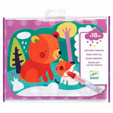 Klik eerst op de kleurplaat voor de vergroting klik daarna met de rechtermuisknop op de plaat en kies afdrukken. Djeco Magische Kleurplaten In Het Bos Online Kopen Lobbes Speelgoed