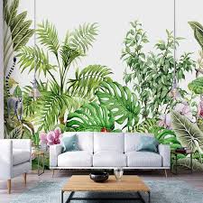 Ini adalah salah satu ragam hias flora yang digunakan untuk tugas menggambar pada kertas ragam hias ukiran kombinasi burung dengan dedaunan di batang pohon. Kustom Lukisan Dinding Wallpaper 3d Tanaman Tropis Bunga Dan Burung Hijau Daun Lukisan Dinding Ruang Tamu Kamar Tidur Dekorasi Rumah Stiker Dinding Wallpaper Aliexpress