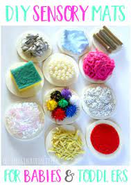 They develop fine motor skills, which are necessary for everything from speech to counting. Diy Sensory Mats For Babies And Toddlers The Imagination Tree Baby Sensory Baby Sensory Play Sensory Activities For Preschoolers