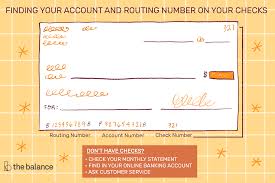 Do you mean a bank deposit slip? Find Your Account Number On A Check