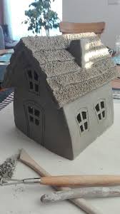 Domecek Keramicky In 2020 Pottery Houses Bird Garden Crafts
