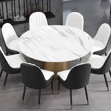 Get it as soon as fri, feb 5. Modern Round Pedestal Marble Dining Table Golden Stainless Steel Base