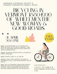Winooski Historical Society hosts talk, “Bicycling in Vermont, 1880-1920  with Luis Vivanco
