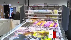 Digital Printing Production Of Wallpaper Rolls With Xeikon Youtube