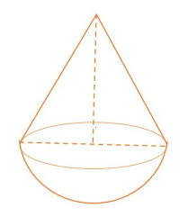 Luas permukaan bangun gabungan kerucut dan setengah bola berikut adalah. Kejarcita 1 Bank Soal Sekolah