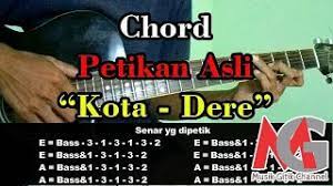 C f desember yang lalu. Chord Dere Kota Petikan Asli Mudah Di Pahami Youtube