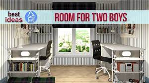 With our gallery of modern teenage boy room decor ideas, it can still be fun. Creative Shared Bedroom Ideas For A Modern Kids Room For Two Boys Youtube