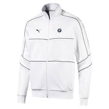 Puma Jacket Tracksuit Bmw M Motorsport T7 For Men White Size S Clothing Mens Jackets Jackets Track Jackets