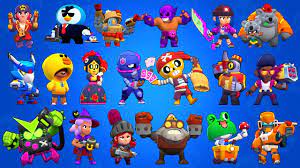 All brawl skins as of the april 2020 update with pictures except for sally leon :) learn with flashcards, games and more — for a free skin to players who registered brawl stars before 2019; All Skins With Animation In Brawl Stars Youtube