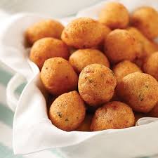 Form small balls of dough to make hush puppies. Gourmet Frozen Hush Puppies Mackenzie Limited
