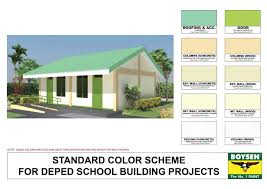 Standard Color Scheme For Deped School Buildings Teacherph