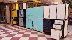 أسعار مطابخ ألوميتال و دولاب خزين جاهزين للتسليم بمقاسات و ألوان مختلفة معرض المنارة للألوميتال youtube