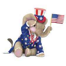 Sears Com Elephant Figurines Happy Elephant Republican Elephant