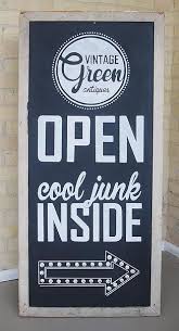 Business Art Sign Art Vintage Open Sign Chalkboard Art Sign By I Do Signs Open Signs Custom Chalkboard Sign Business Signs