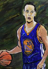 #nba #stephencurry #warriors #basketball #drawings colored pencil drawing of one of the best basketball player stephen curry who plays for golden state. Stephen Curry Paintings Fine Art America