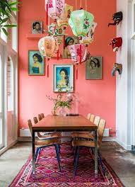 100 Interieur Ideen Mit Grellen Wandfarben Archzine Net Wohnzimmer Bunt Esszimmer Gestalten Dekor