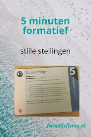 5 Minuten Formatief 21ste Eeuw Leren Onderwijs Aantekeningen