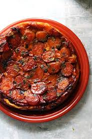 Caramelized Cherry Tomato Potato And Goat Cheese Tarte Tatin Joanne Eats Well With Others Recipe Appetizer Recipes Cherry Tomatoes Vegetarian Recipes
