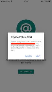Google has many special features to help you find exactly what you're looking for. Device Policy Profile Not Being Installed On Ios 13 Google Workspace Admin Community