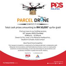 02 may 2020, 12:17 am post #9: Pos Malaysia Berhad On Twitter Who Would Like To See Their Parcel Get Delivered By A Drone Watch Out This Space For More Info On This Latest Innovation From Us The Future