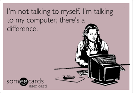 Image result for talking to myself