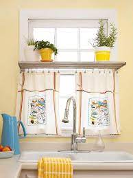 See the top 5 kitchen window treatments and start cooking up ideas. Towel Window Treatment Home Diy Diy Curtains Kitchen Window Shelves