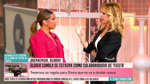 Gloria Camila debutó en 'Fiesta' y recibió un comentario muy sincero de Emma  García: "Pensaba que eras una borde"