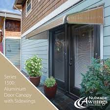 Nuimage Awnings Series 1500 Aluminum Door Canopy Aluminum Awnings Aluminium Doors Door Canopy