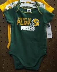 Green Bay Packers 3 Piece Baby Bodysuit 6 To 12 Months 47213138199 Ebay