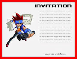 Beyblade Free Printable Kit Boy Birthday Party Invitations Beyblade Birthday Party Birthday Invitations Kids