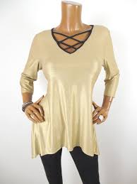 Black And Gold Tops Ladies Ny Collection Womens Top M Holiday Shirt Gold Sparkle Tunic Stretch Black X Neck Nycollection Blouse Casual Tops Tunic Tops Women