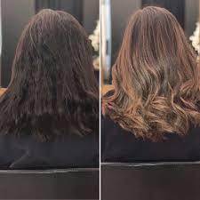 Summer haircut le blog de kat. Ombre Hair Blond Miel Caramel L Atelier Du 8 Paris