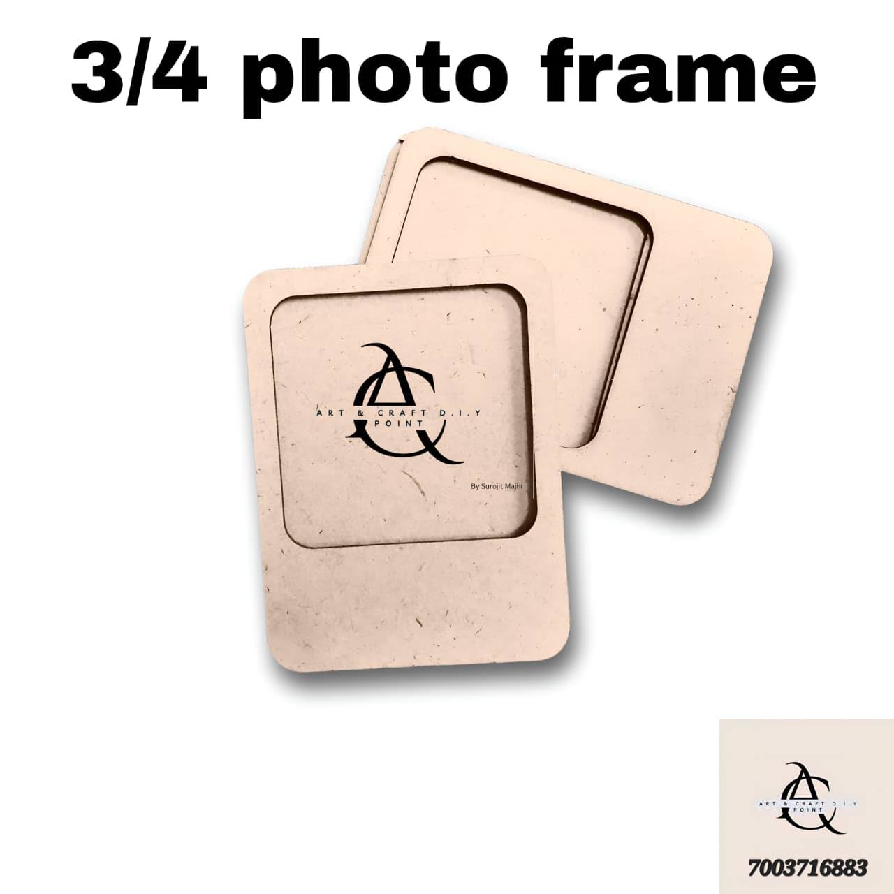 3/4 Photo Frame. product image