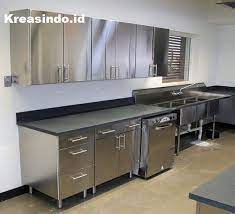 Kitchen set & equipment set custom. Ubah Dapur Rumah Anda Semakin Istimewa Dengan Kitchen Set Stainless Terbaru