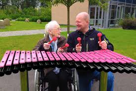 She decided to use wood dowels because they would help with absorption. Duo Percussion Play
