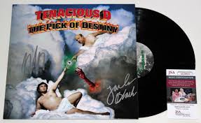 TENACIOUS D SIGNED THE PICK OF DESTINY LP VINYL RECORD ALBUM JACK BLACK  +JSA COA | eBay