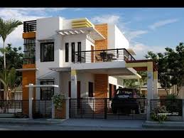 50 Photos Of Beautiful Two Story House Design With Balcony That Will Inspired You Youtube Simple House Design Two Story House Design Modern House Plans