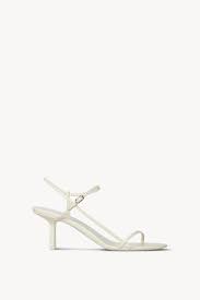 We say it's the sofa. Women S Bare Sandal In Leather In The Row