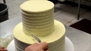 White on white henna with gold trim. Simply And Easy Method To Decorate A Wedding Cake Stacking Wedding Cake Youtube