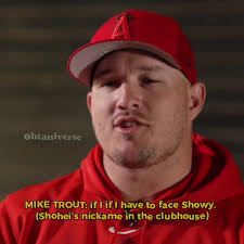 Ohtani Searching for Batting Gloves Before the Game