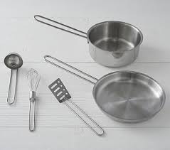 Maybe you would like to learn more about one of these? Metal Pots Pans Set Toy Kitchen Accessories Pottery Barn Kids