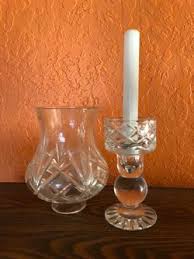 Deploma toscany lead crystal heart hurricane candle holder candy dish vase set. Vintage Royal Gallery Candle Holders Made In Poland For Sale In Hayward Ca Offerup