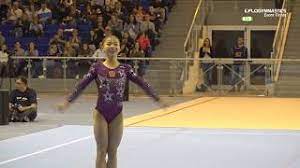 Olympic games is the most important. Guan Chenchen China Floor 2019 City Of Jesolo Trophy Youtube